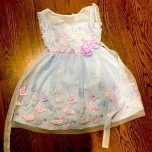 Light Blue Butterfly Dress 🦋 Child’s Size 7